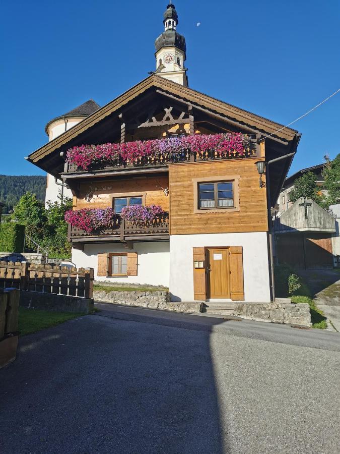 Ferienhaus Jaegerhaeusl Lermoos Esterno foto